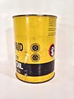 Vintage 1950 s 60 s Quaker Maid 1 Quart Advertising Motor Oil Can Sign Nice Can