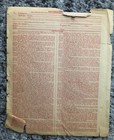 Antique Irs Treasury Department Paper Form 1920 For Opium Cocoa Leaves Sheet