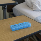 7 Day Pill Organizer Box Weekly Medicine Case Travel Tablet Holder - Assorted