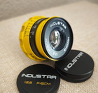 Industar 26m 2 8 52 Mm M39 Leica Zorki Fed Rangefinder Photo Lens Yellow