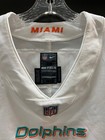  38 Jordan Lucas Miami Dolphins Nike Game Used White Jersey Sz-38 Yr-2018