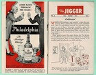Vintage The Jigger Magazine Vinter 1950-51 Vol 3 No 1  Drink Recipes  Whisky Ad