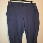 Decathlon Mh100 Men Gray Hiking Pants Size 36 Waist