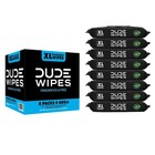 Dude Wipes Xl Fragrance Free Paraben-free Flushable Wipes  400 Ct - 8 Pack