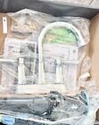 Glacier Bay Melina 4 In  Centerset Double Handle High-arc Bathroom Faucet Chrome