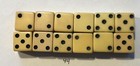 12 Butterscotch Bakelite 5 8    Vintage Dice  tested 