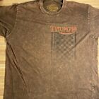 Triumph Motorcycles Bonneville 2 Sided T Shirt Size Xxl Brown Uhl Wear