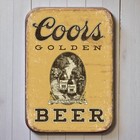 Coors Golden Beer Vintage Label Magnet