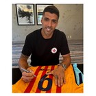 Luis Suarez Signed Original Barcelona 2015-16 Away Football Jersey  og Print 