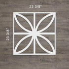 23 3 8 In w X 23 3 8 In h X 3 8 In t Large Swansea Decorative Fretwork Wall Pane