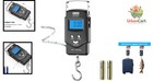 Lightweight 110 Lb Digital Scale With Auto Shut-off   Built-in Measuring Tape