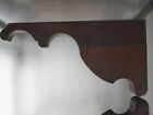 Awesome Antique Victorian Walnut Shelf Brackets Corbels Supports 8  X 15 