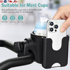 Universal Cup Bottle Phone Holder For Wheelchair Stroller Walker Bike Scooter