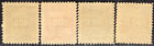 Brazil 1906 10 Postage Due Stamp Sc    J 28  J 30 1 And J 34 Mnh