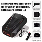 Brand New Radar Detector For Cars W  Voice Prompt  Speed  Alarm System Led Black