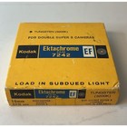 Vintage Kodak Ektachrome Ef 7242 Double Super 8 Film Reel In Original Can   Box