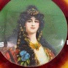 Vintage Antique Flue Cover Wall Art Decor Victorian Girl Wall Hanging 9 