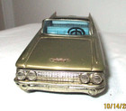 Vintage Bandai Tin Friction 1961 Cadillac 2 Door Convertible