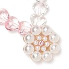 Super Smalls Pink White Pearl Necklace And Earrings Jewelry Set For Girls Age 3 