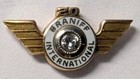 Braniff Airlines 10k Gold 20 Year Service Wing W  Diamond - Cto Maker    Sb