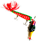 Muskie Pike  11  1 2  Jointed Dick Duck  2 Prop   Skirt  It s A  Hand Made Dick