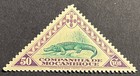 Travelstamps  1937 Mozambique Company  Stamps Scott  183 Alligator  Mnh Og