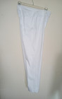 Slimsation Women s Ankle Pants Size 10  Pull On Golf Tummy Control Casual White