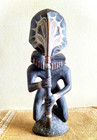 Vintage Ancestral Spirit Figure From Sepik River Region Of Papua New Guinea 