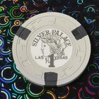  1 Silver Palace Casino Chip Las Vegas Nv