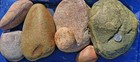 30 Lbs Lot  2 Extra Large Colorful River Rocks Pond Aquarium Landscape