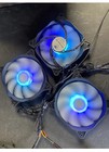Lot 3 Cougar Wh120-s Argb Rgb Computer Case Pc  Fans  4 Pin  Pc Cool Fan 120mm