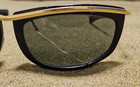 Vintage Bausch   Lomb B l Ray Ban L1000 Sunglasses Gold black G15 Olympian