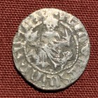 Medieval Europe Silver Pfennig Hammered Coin - Knight On Horseback Variety