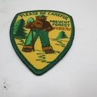 Vintage Smokey The Bear Patch Please Be Careful Prevent Forest Fires