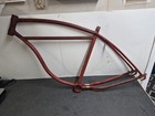 Vintage 1957 Schwinn 26  Mens Straight Bar Bicycle Frame Spitfire Hornet Klunker