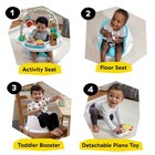 Baby Einstein Superseat Touch Of Tunes 3-in-1 Activity Seat  With Music   Lights