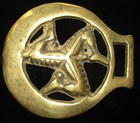 Vintage British Horse Brass Design Medallion