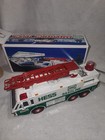 1996 Hess Emergency Ladder Fire Truck New In Original Box Vintage  nib 