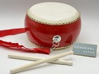 Japanese Taiko Wadaiko Drums Dia 200mm With Stcik  Strap