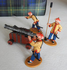King   Country Ic026 Chinese Artillery Set  imperial China Series  W  Box