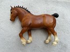 Nice Vintage Breyer Horse  80 Chestnut Bay Clydesdale Draft Stallion 1960s