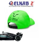 Mercedes-amg Petronas Formula 1 Lewis Hamilton Team Neon Green Cap