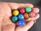 Chinese 10 Pcs Copper Jade Snuff Bottle Cover Top   diameter   15   16   17   18   19 Mm