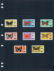  4 15 Scott Value - 1975 Bhutan Butterflies Central Asia Wildlife Cv Mnh Nh Um