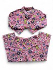 Vintage 90s Joe Boxer Pink Pajama Set With Smiley Face And Boombox Graphics