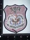 Harrisonburg Virginia Va Fire Department Embroidered Shoulder Patch Obsolete