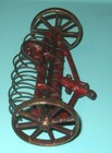 Original Old 1930s Arcade Cast Iron Hay Rake