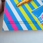 Vtg 1990 Lot Of 5 Cheetos School Book Cover Chester Cheetah Neon Pink