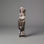 Vintage Chinese Asian Oriental Hand Carved Wood Sculpture Figurine Man