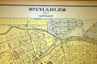 1896 Plat Map Town Village Of St  Charles Saginaw County Michigan
